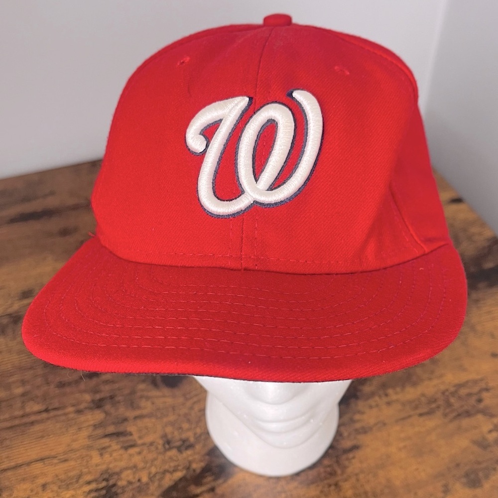 Washington Nationals New Era 59Fifty Fitted Baseball Cap, Size 7-1/8.